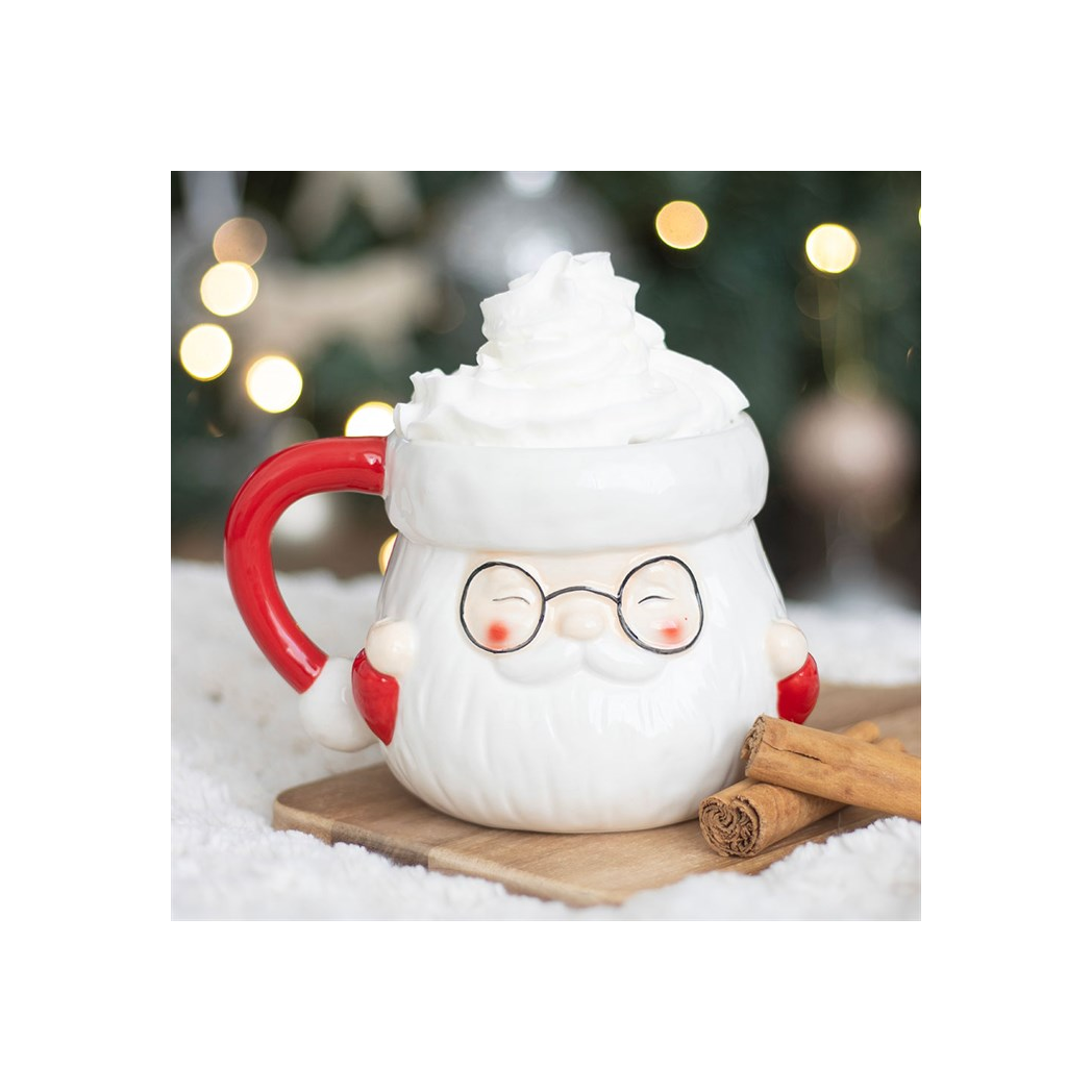 Santa Claus Shaped Mug