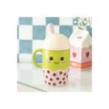 Kawaii Bubble Tea Lidded Mug