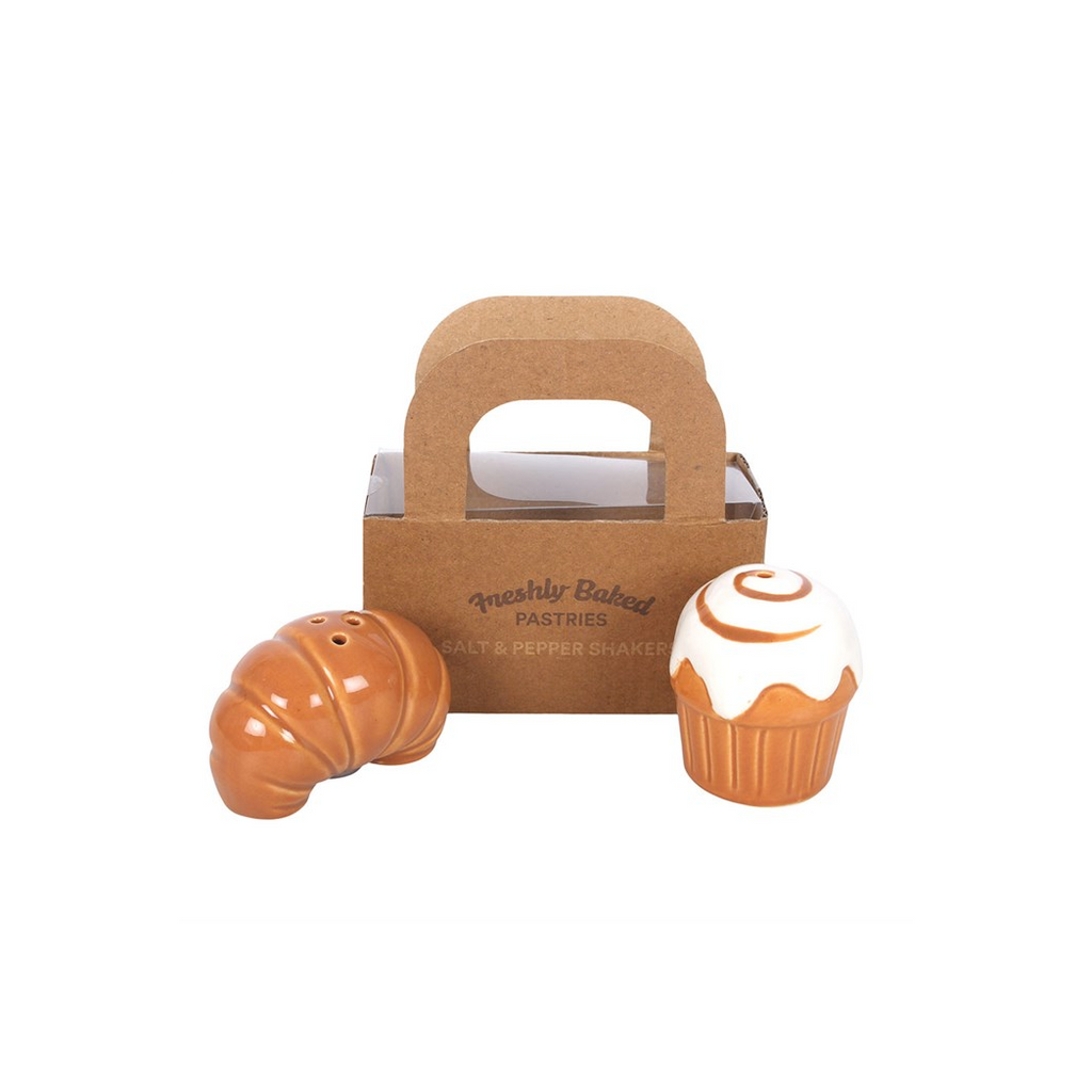 Pastry Shaped Salt and Pepper Shakers