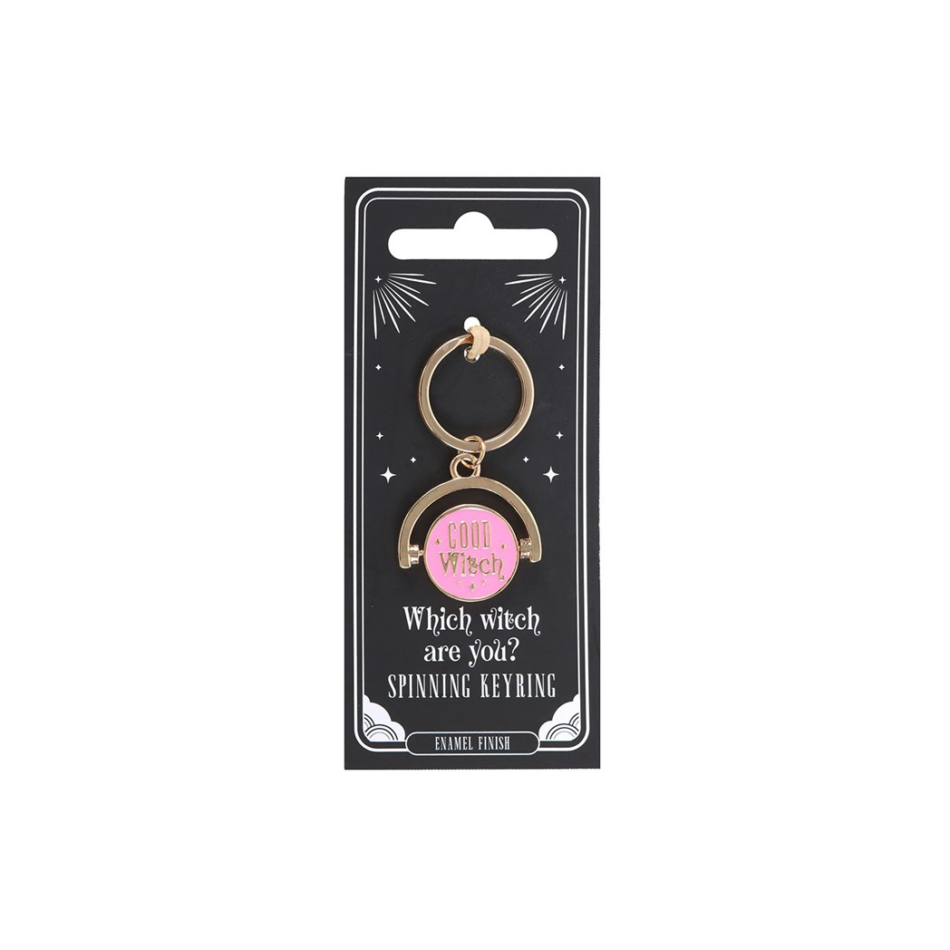 Which Witch Are You Spinning Keyring