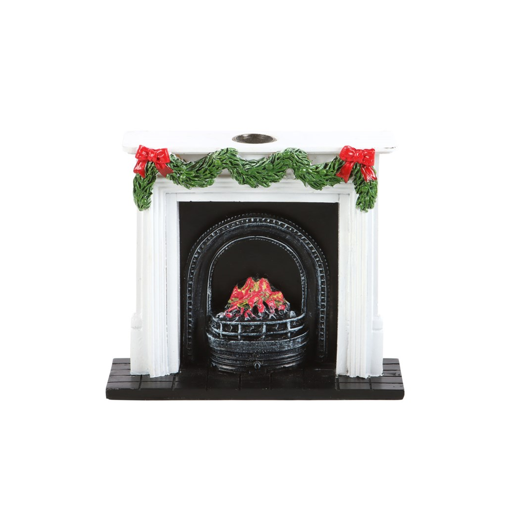 Christmas Fireplace Backflow Incense Burner