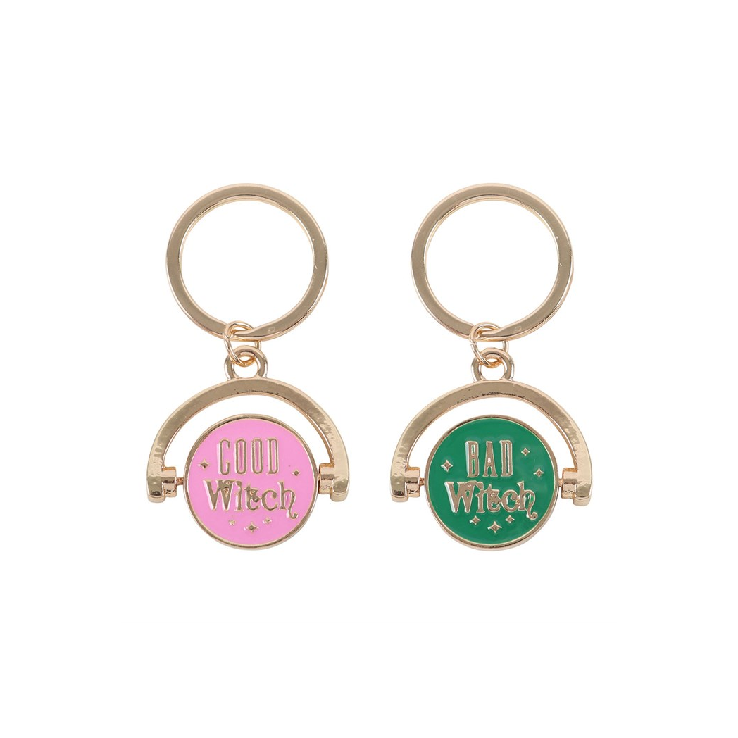 Which Witch Are You Spinning Keyring