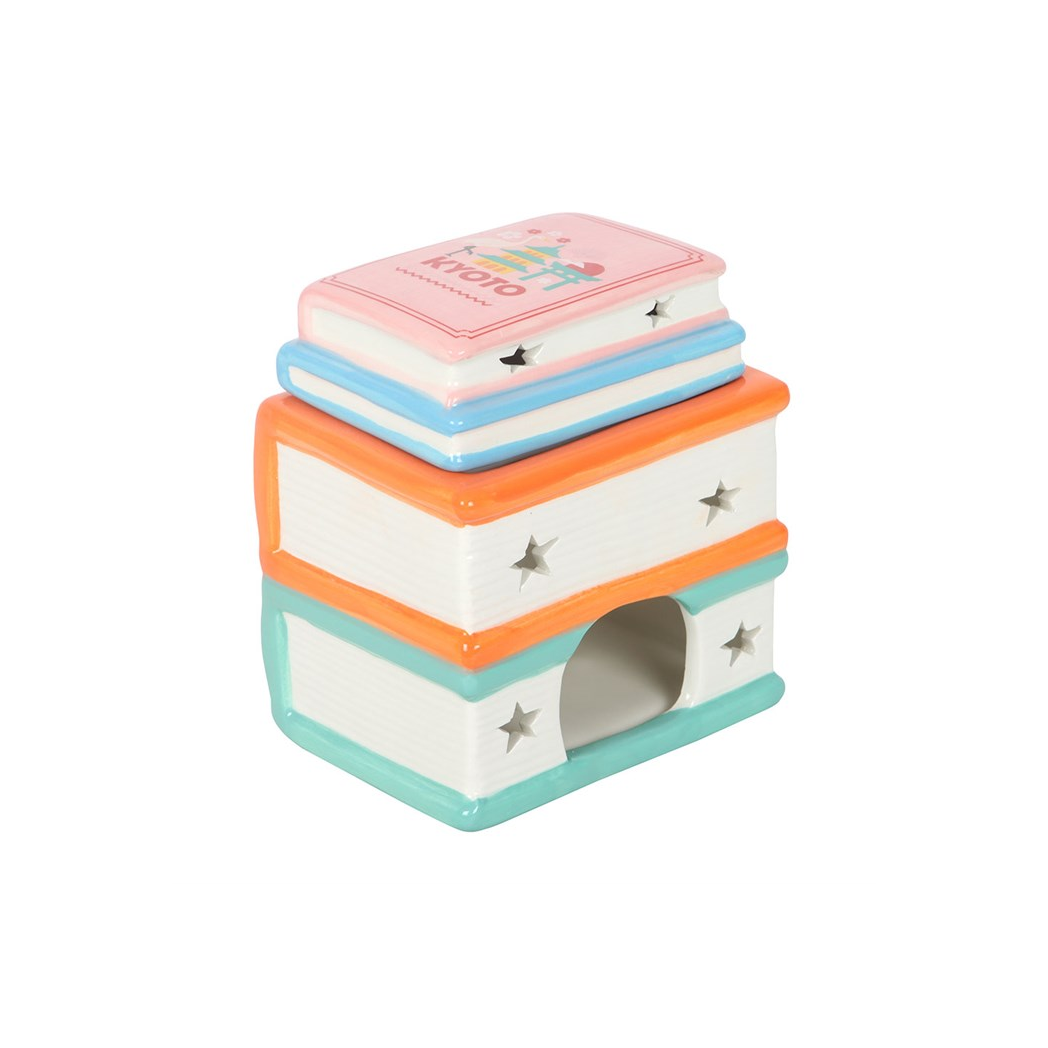 Travel Book Stack Oil Burner and Wax Warmer