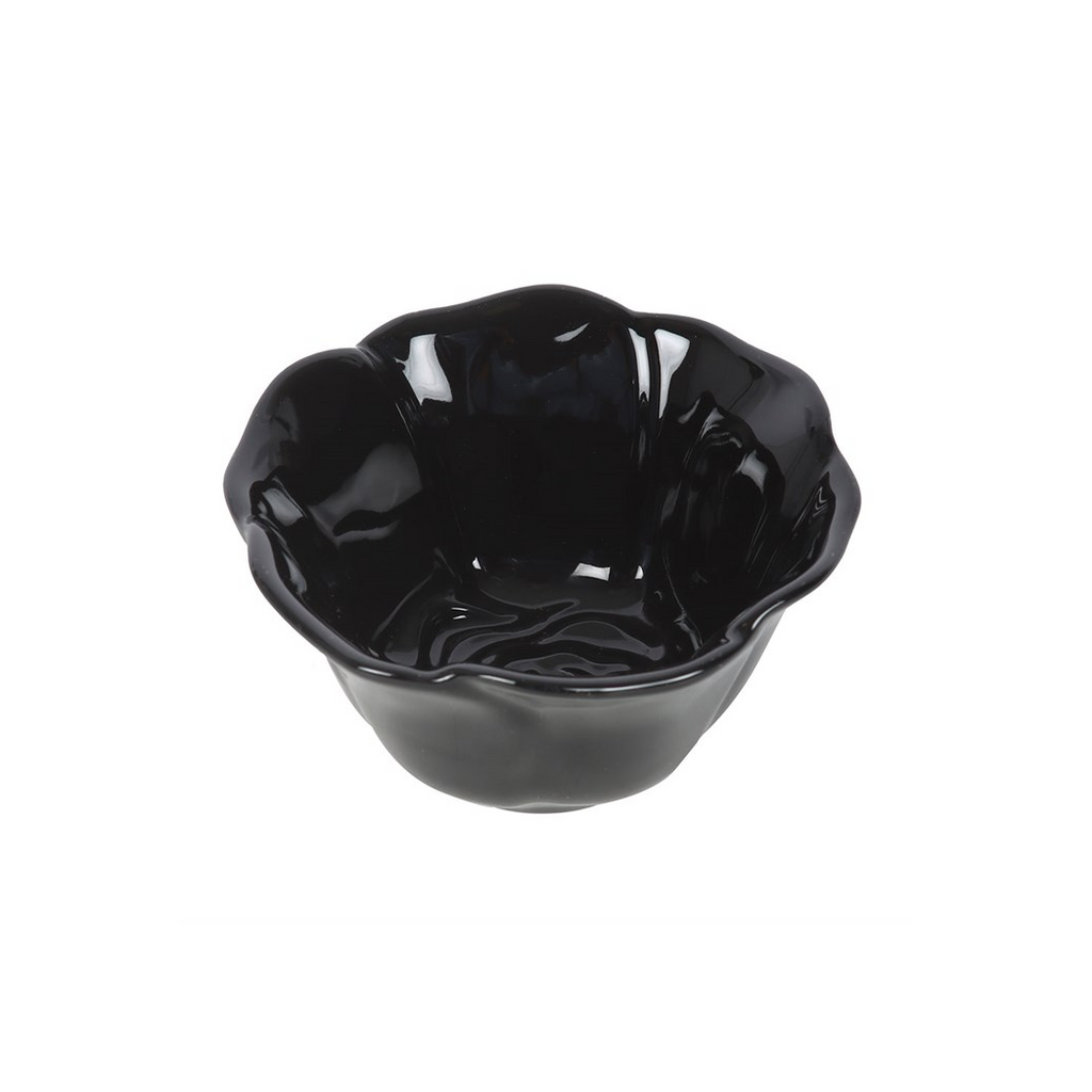Black Rose Trinket Dish