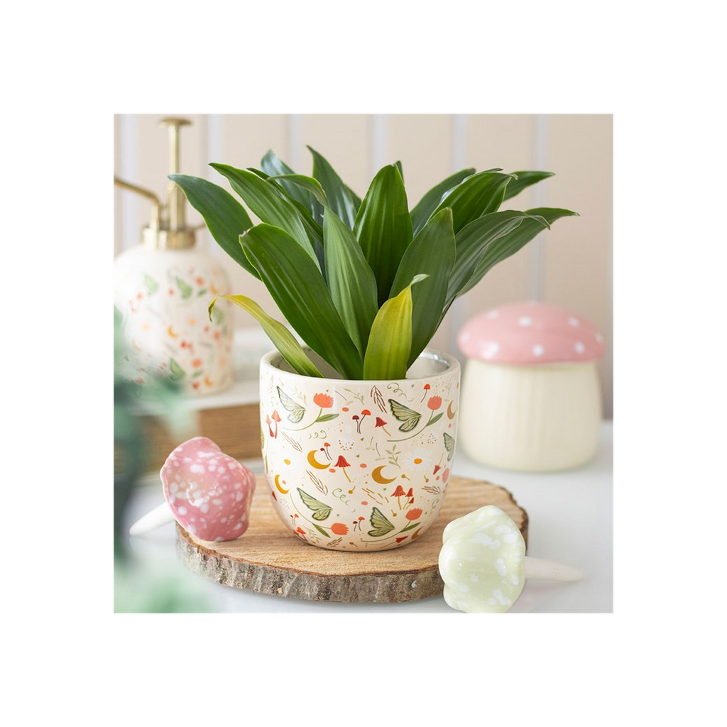 Fairy Folklore Print Plant Pot