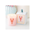 Pastel Lobster Coconut & Sea Salt Candle