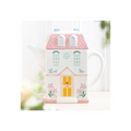 Pastel House Shaped Teapot