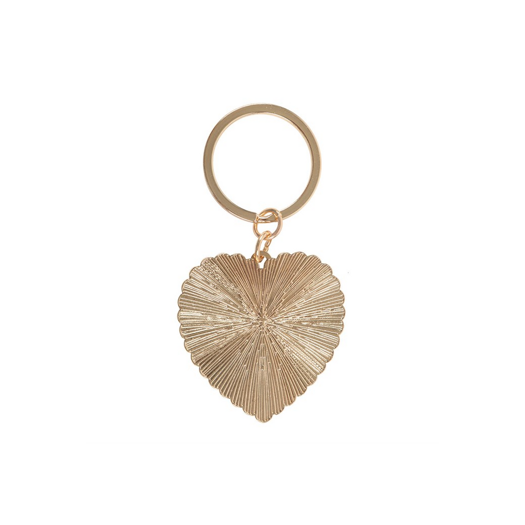Folk Heart Keyring