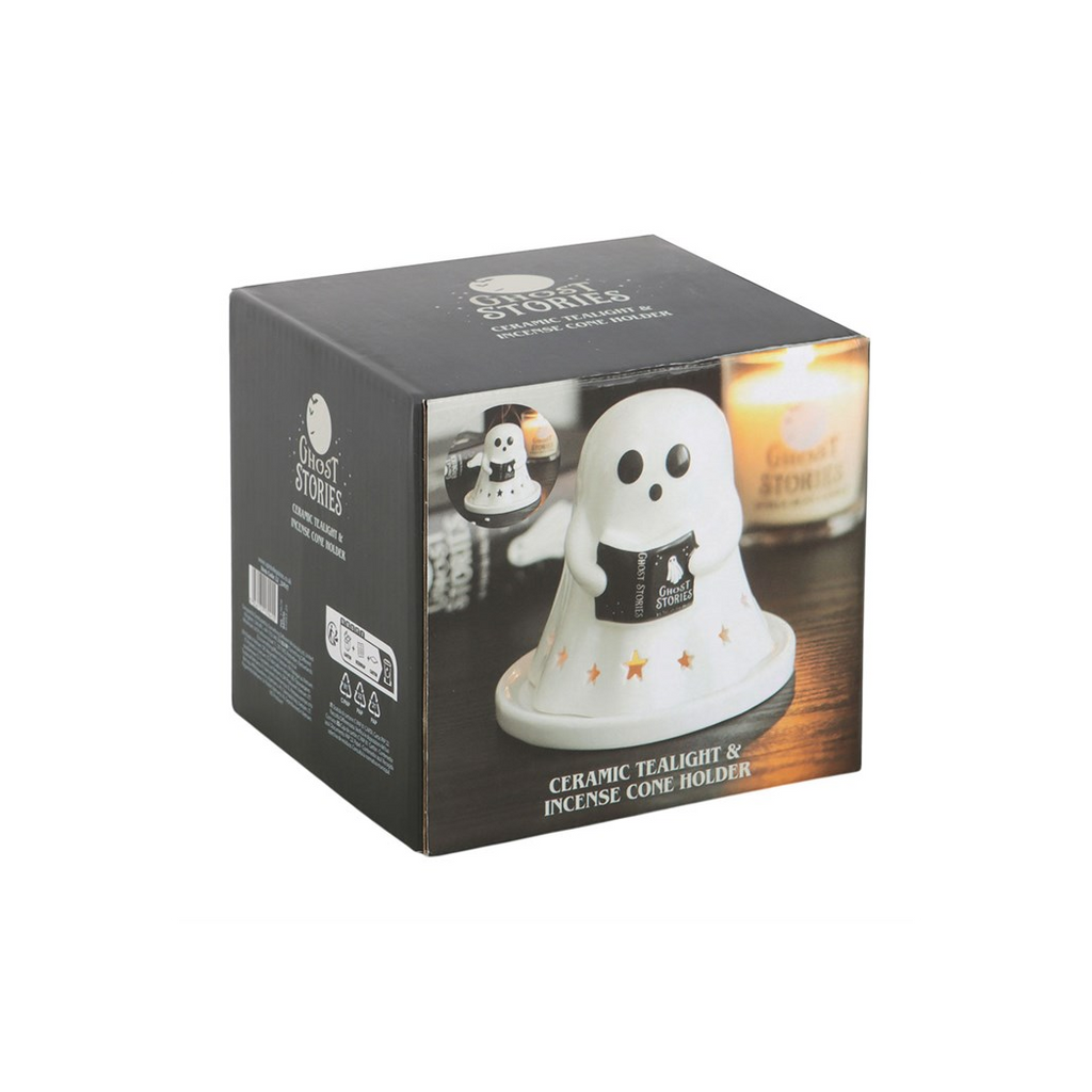 Ghost Stories Tealight and Incense Cone Holder