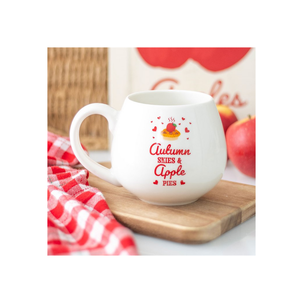 Autumn Skies & Apple Pies Rounded Mug