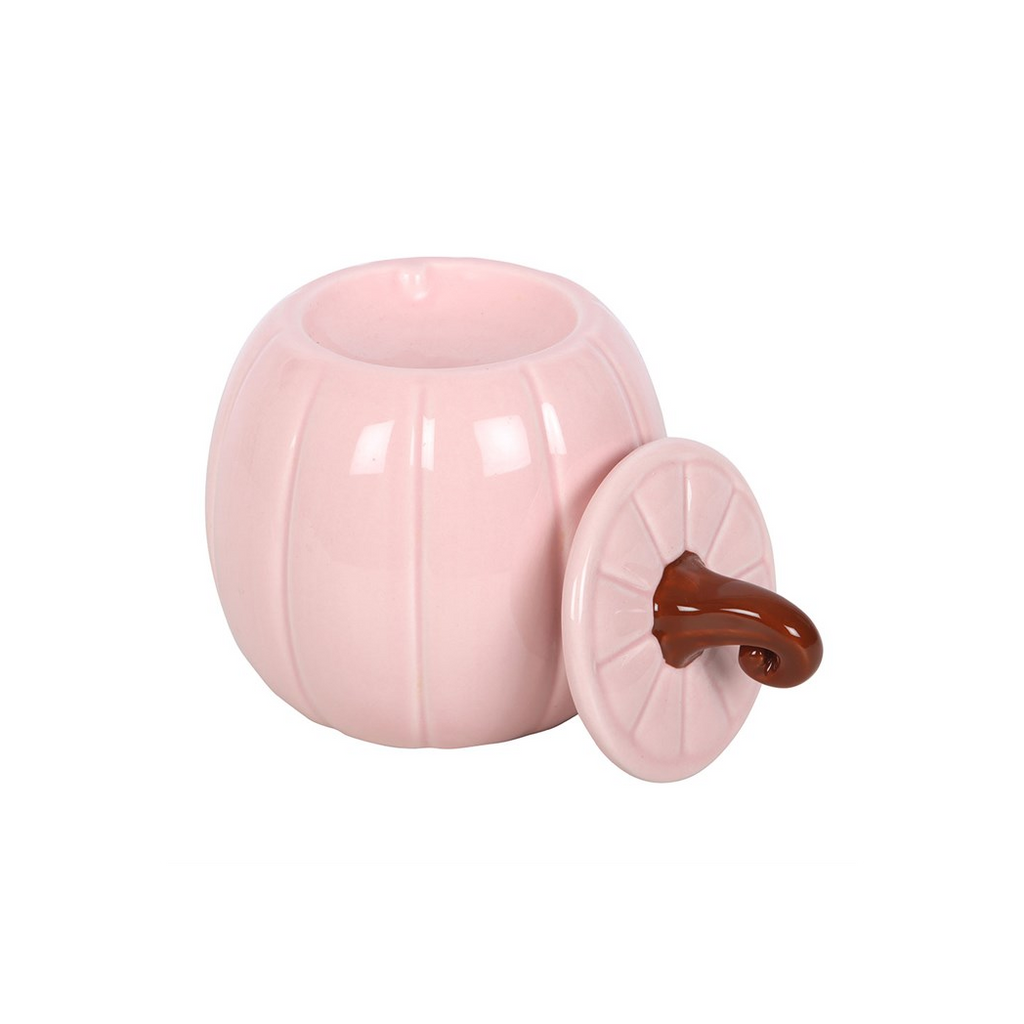 Pink Curly Pumpkin Oil Burner