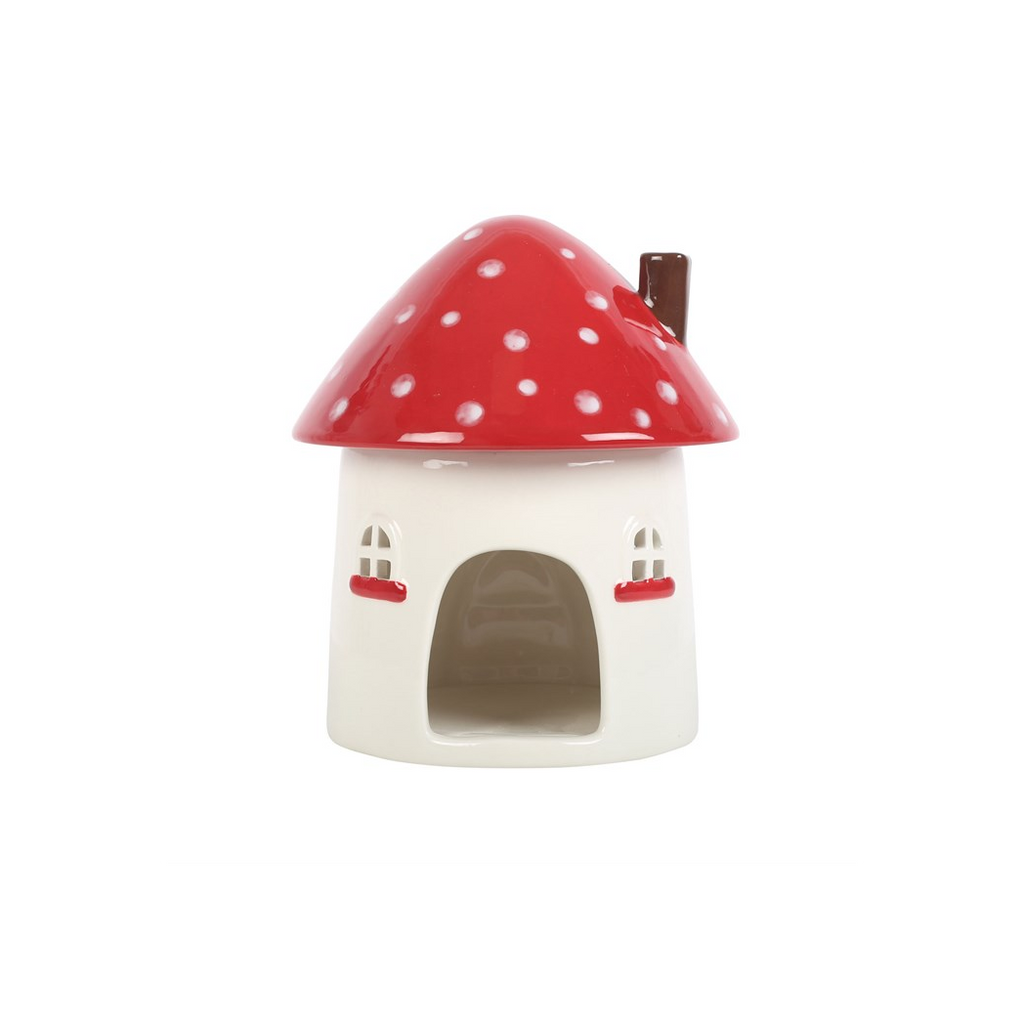 Mushroom House Oil Burner and Wax Warmer