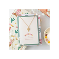 Cactus Necklace on Greeting Card