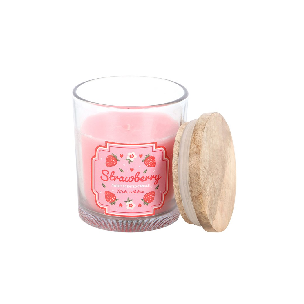 Strawberry Scented Candle