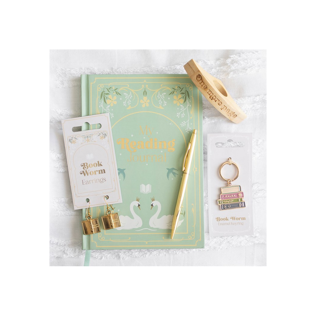 Book Worm Earrings