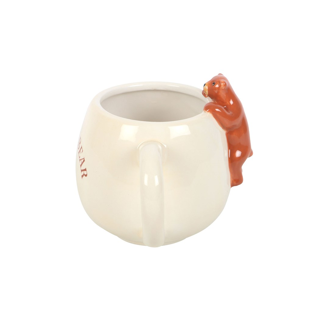 Sleepy Bear Rounded Mug