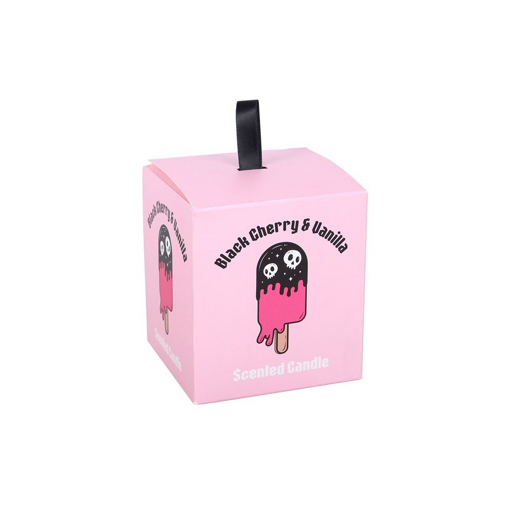 Black Cherry & Vanilla Scented Candle