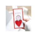 You Are Loved Heart Keyring