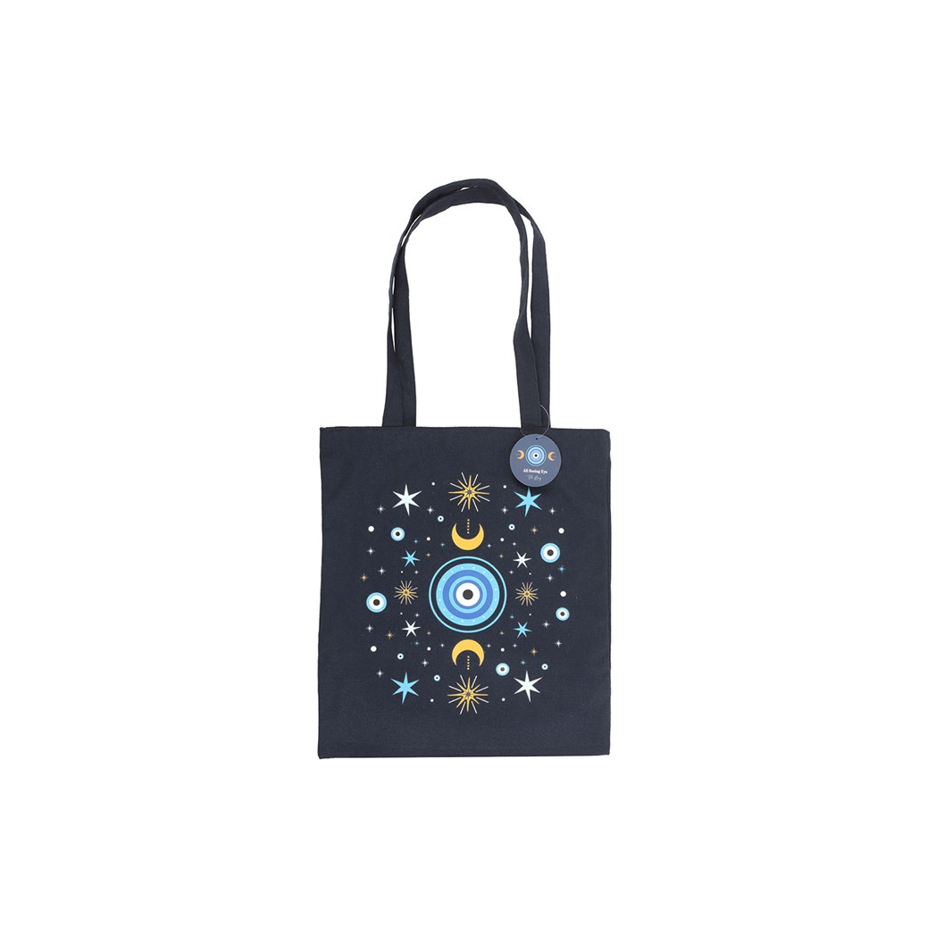 All Seeing Eye Polycotton Tote Bag