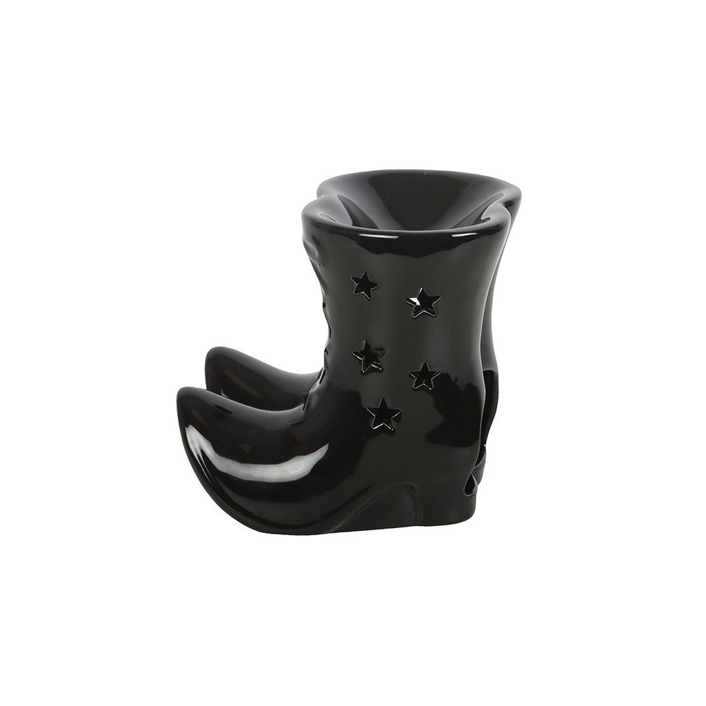 Black Witch Boots Oil Burner