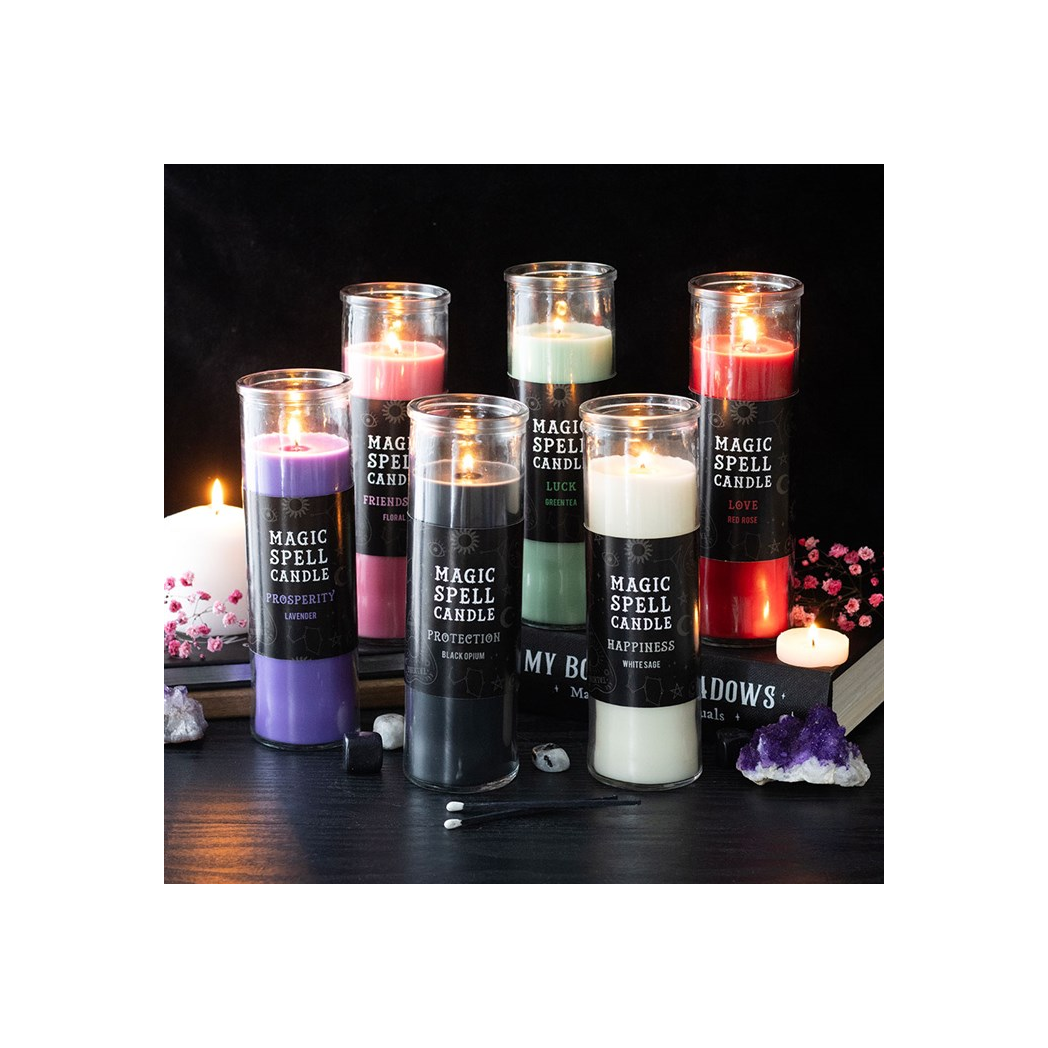 Luck Green Tea Magic Spell Tube Candle