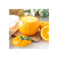 Orange Shaped Candle Jar