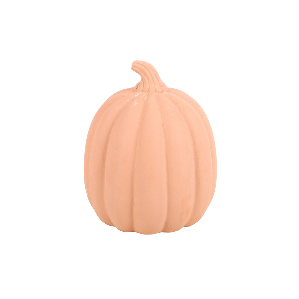 15cm Terracotta Pumpkin Ornament