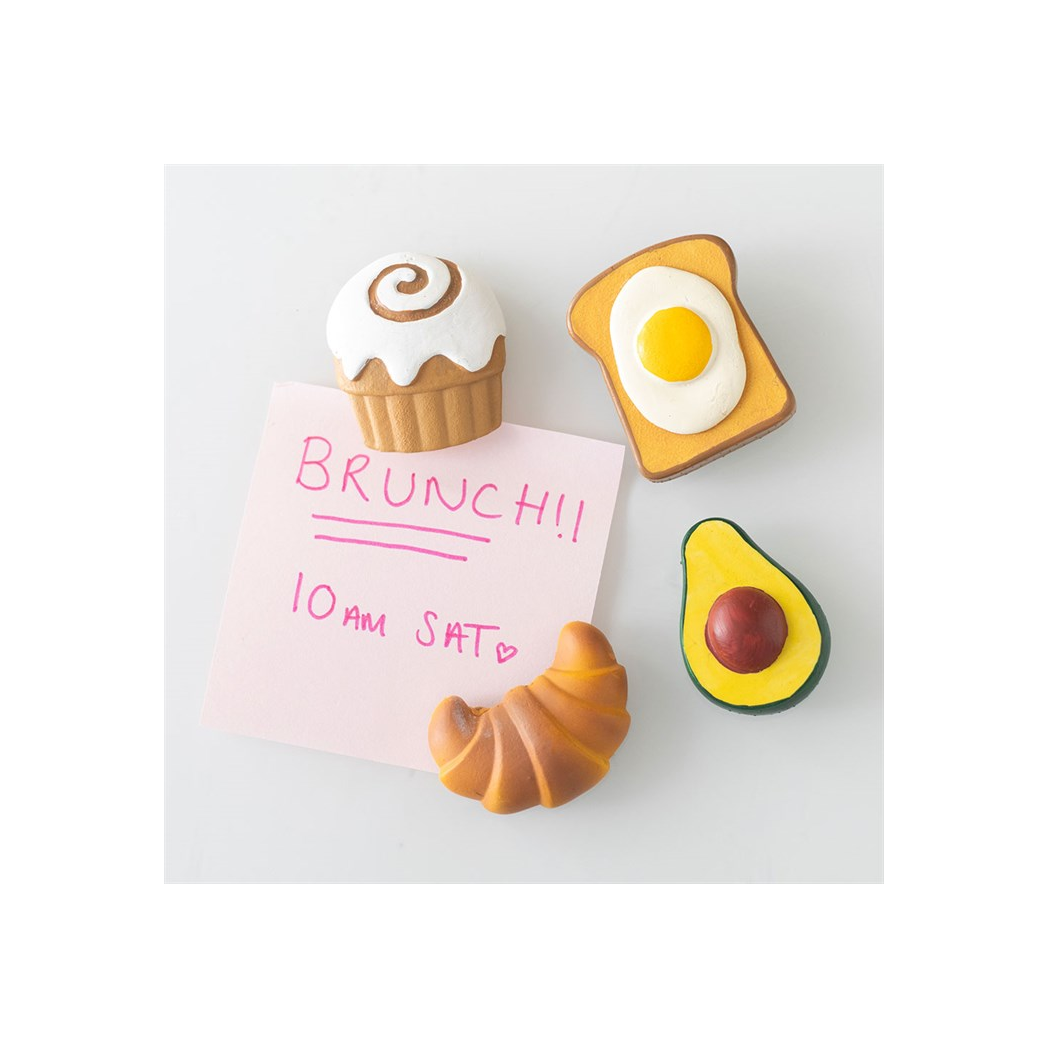 Brunch Club Fridge Magnet Set