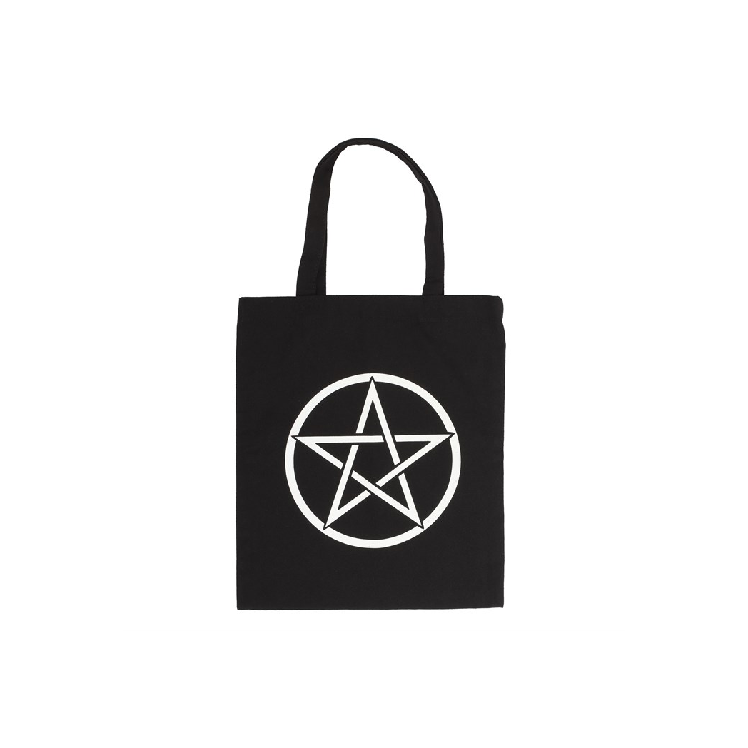 Pentagram Polycotton Tote Bag
