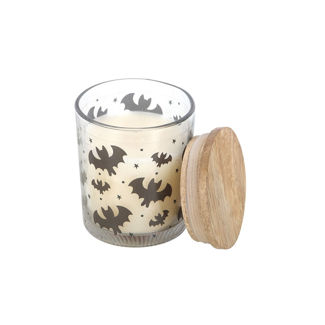 Bat Print Mulberry Candle