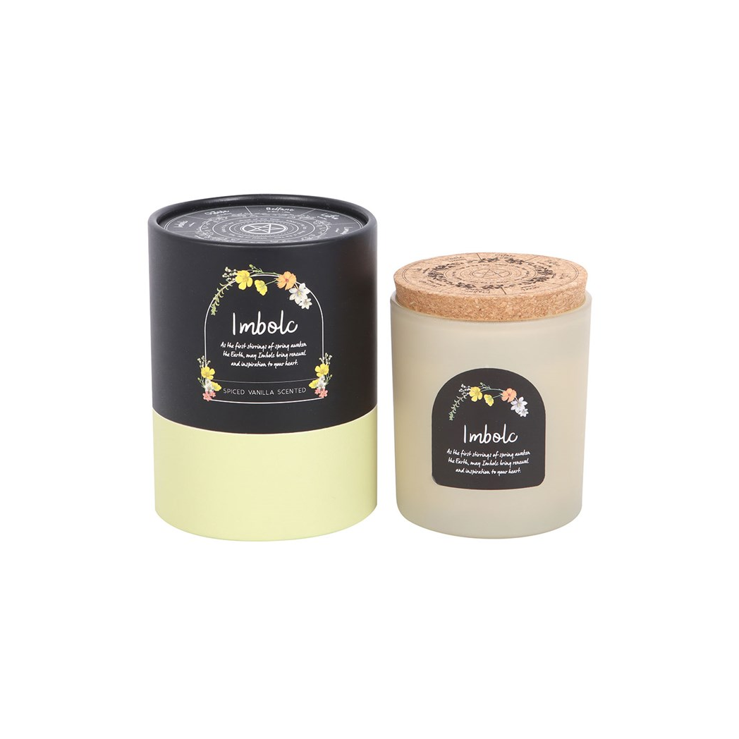 Imbolc Spiced Vanilla Wheel of the Year Candle