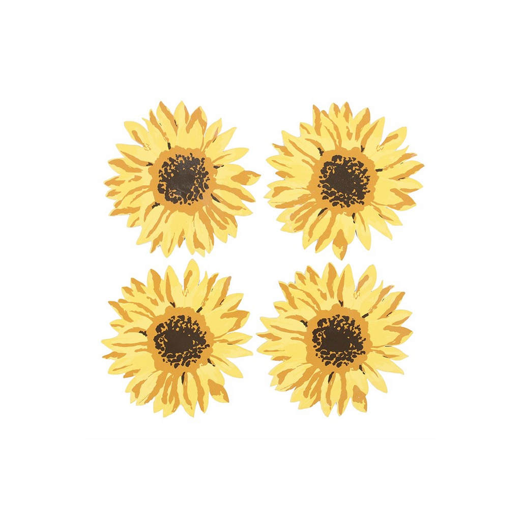 Sunflower Coaster Set