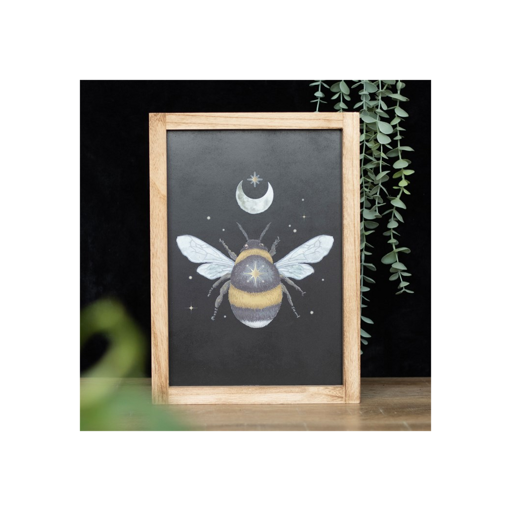 Forest Bee Framed Wall Print