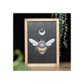 Forest Bee Framed Wall Print