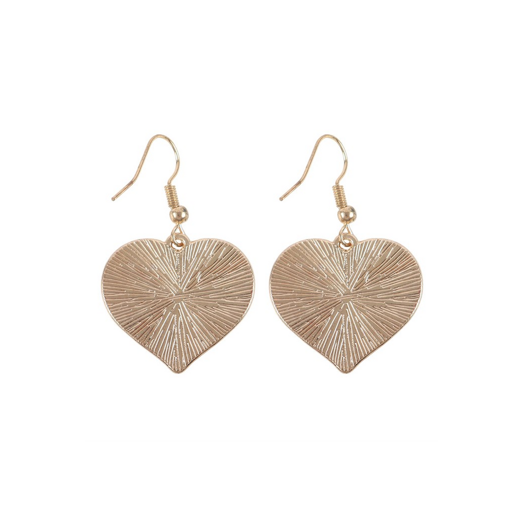 Burning Heart Earrings