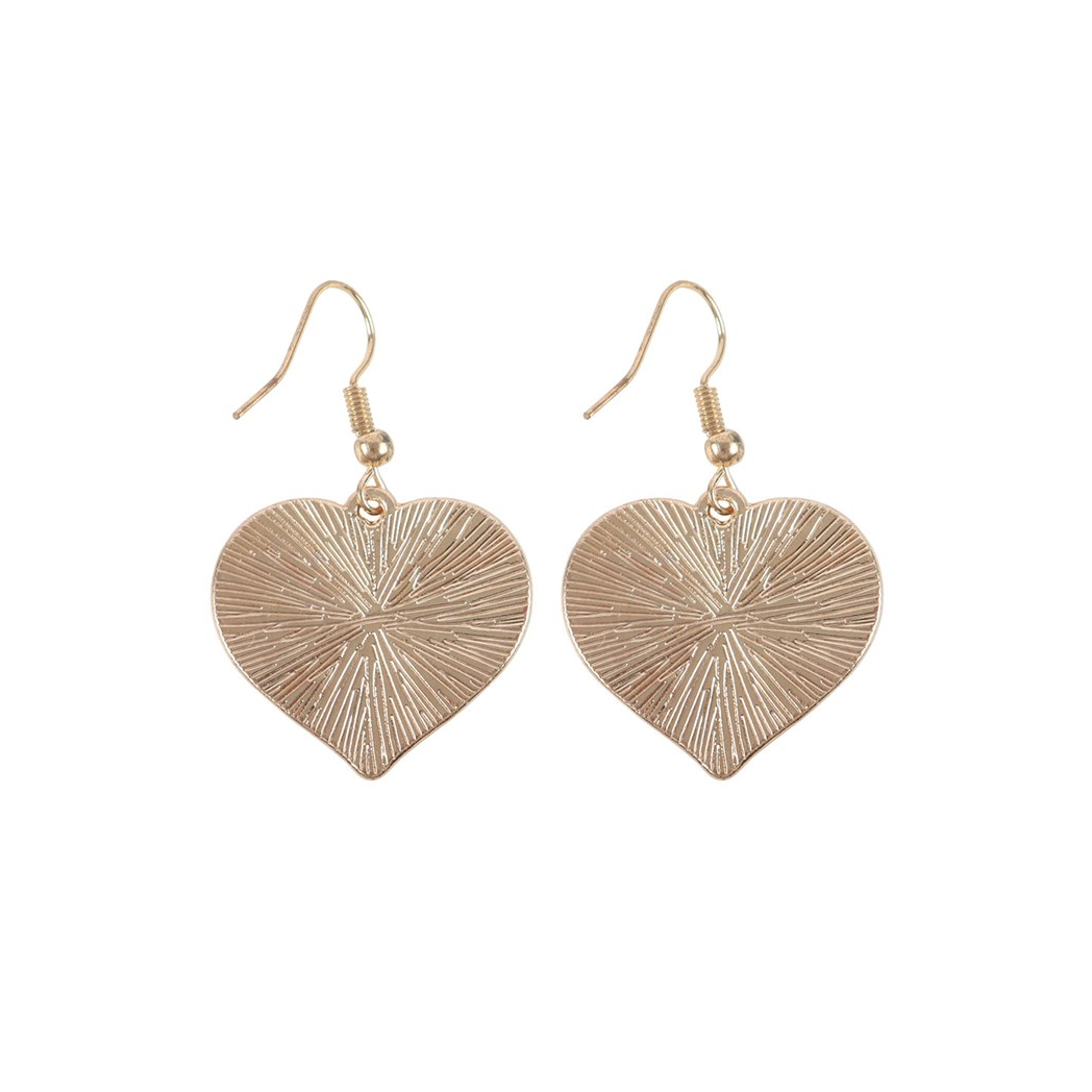 Burning Heart Earrings