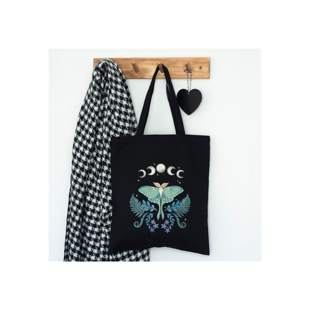 Luna Moth Polycotton Tote Bag