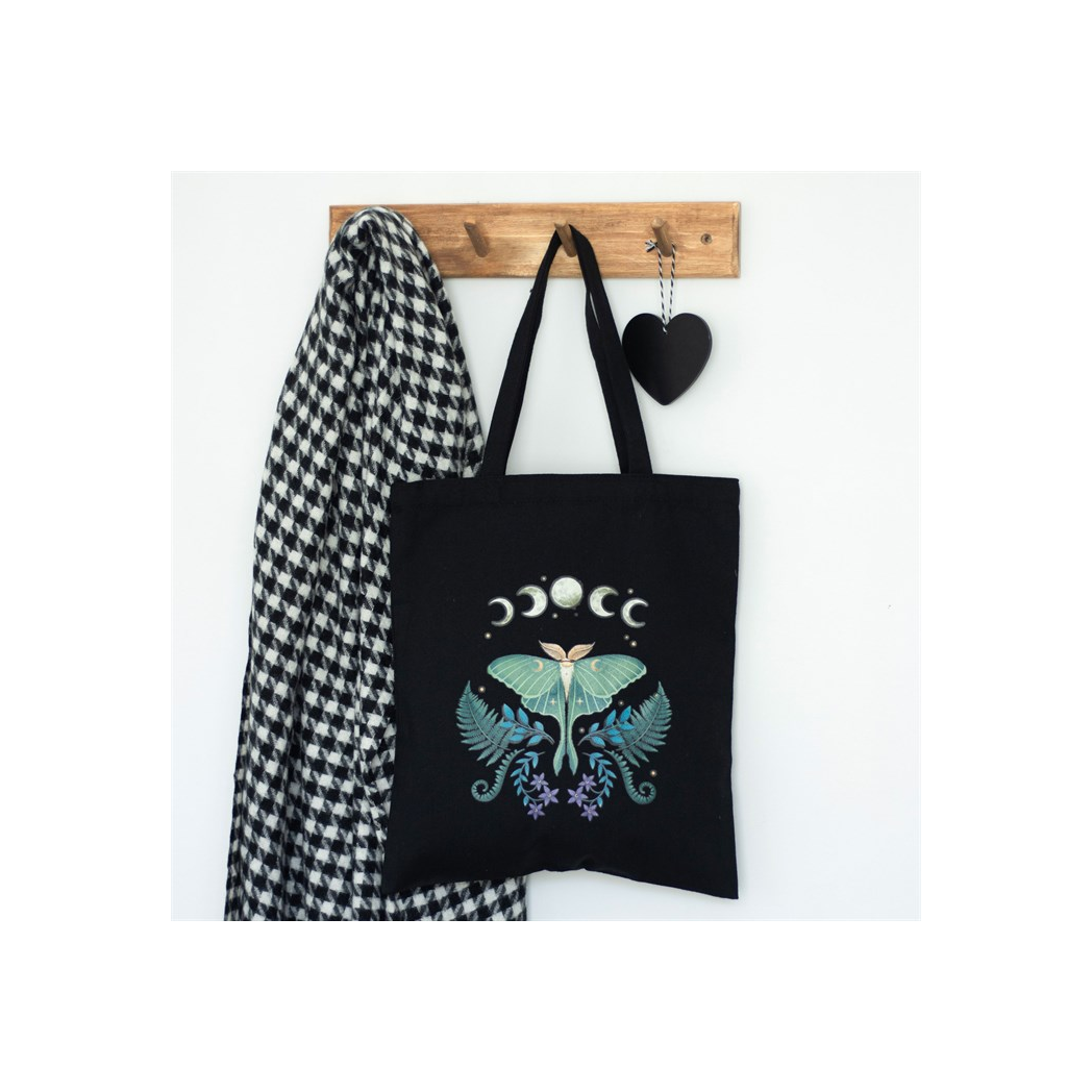 Luna Moth Polycotton Tote Bag
