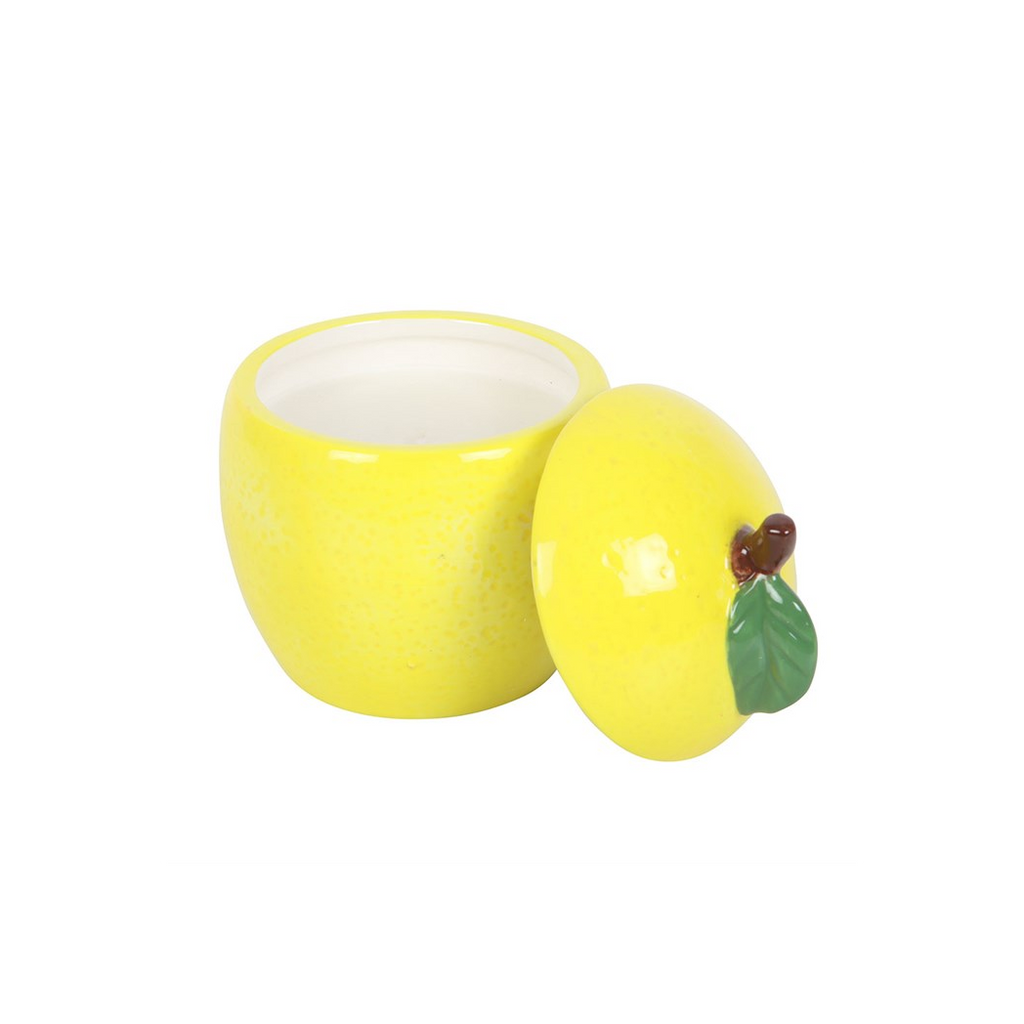 Lemon Shaped Candle Jar
