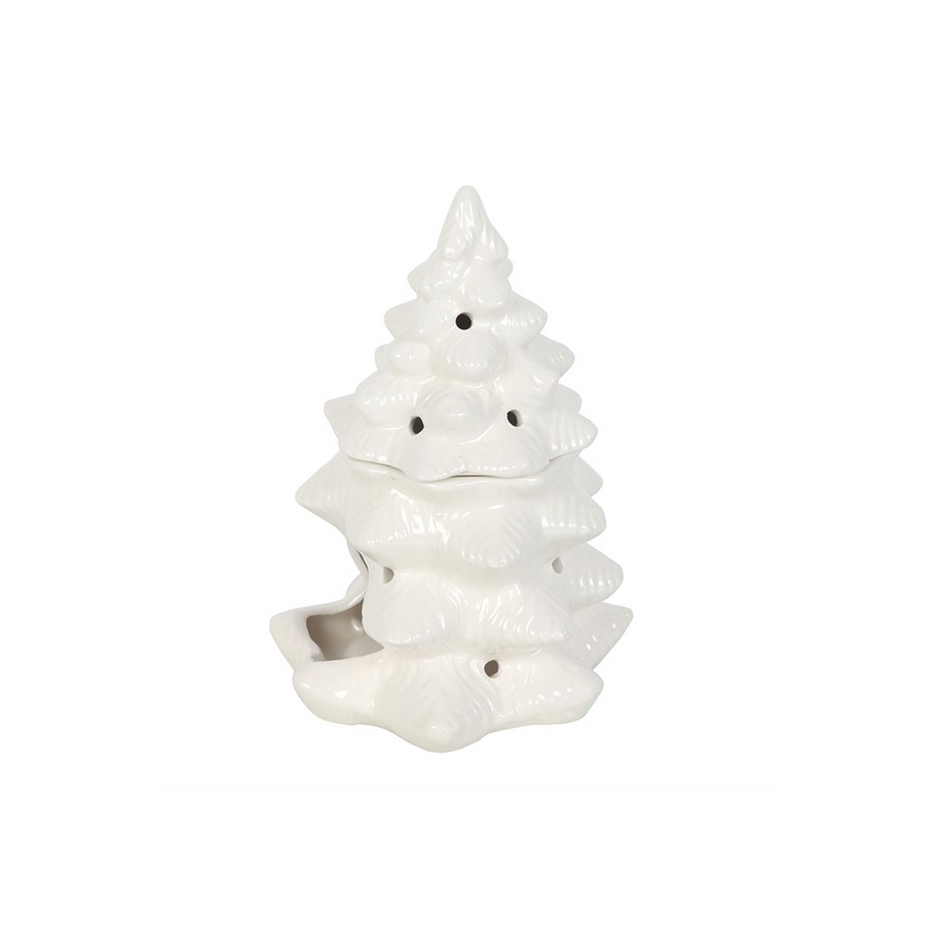 White Fir Tree Oil Burner and Wax Warmer