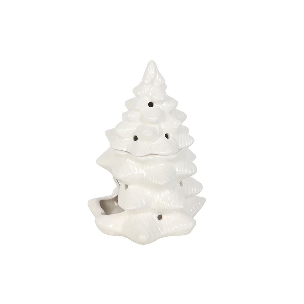 White Fir Tree Oil Burner and Wax Warmer