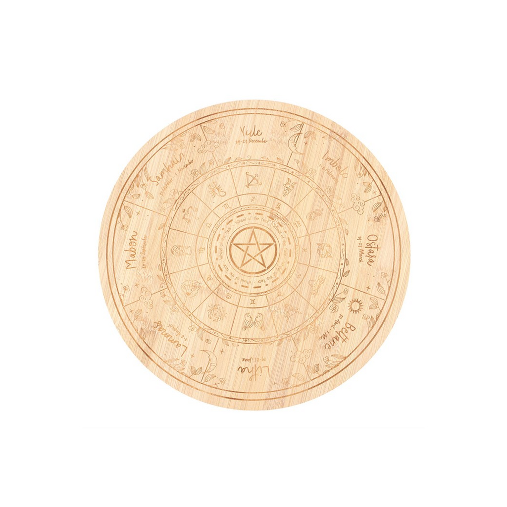 Wheel of the Year Serving Board