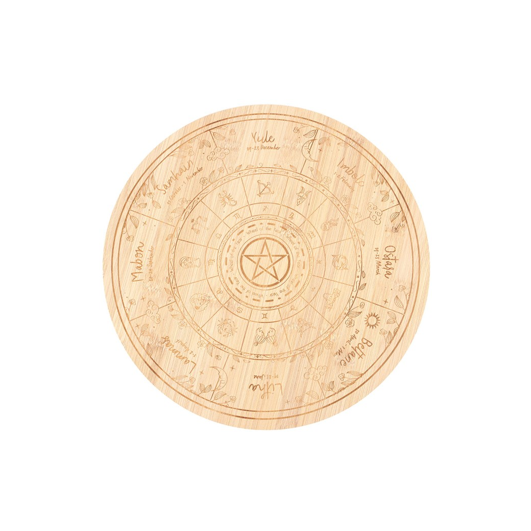 Wheel of the Year Serving Board