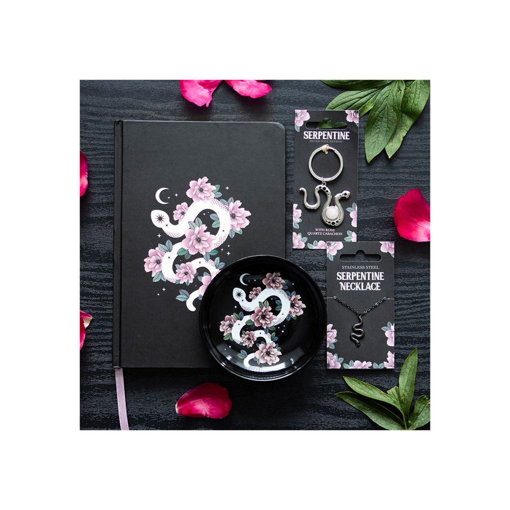 Floral Snake Trinket Dish