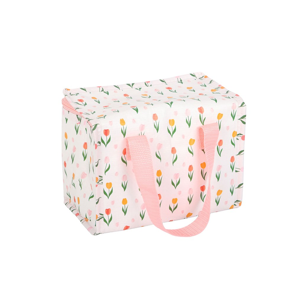 Tulip Print Recycled Plastic Lunch Bag