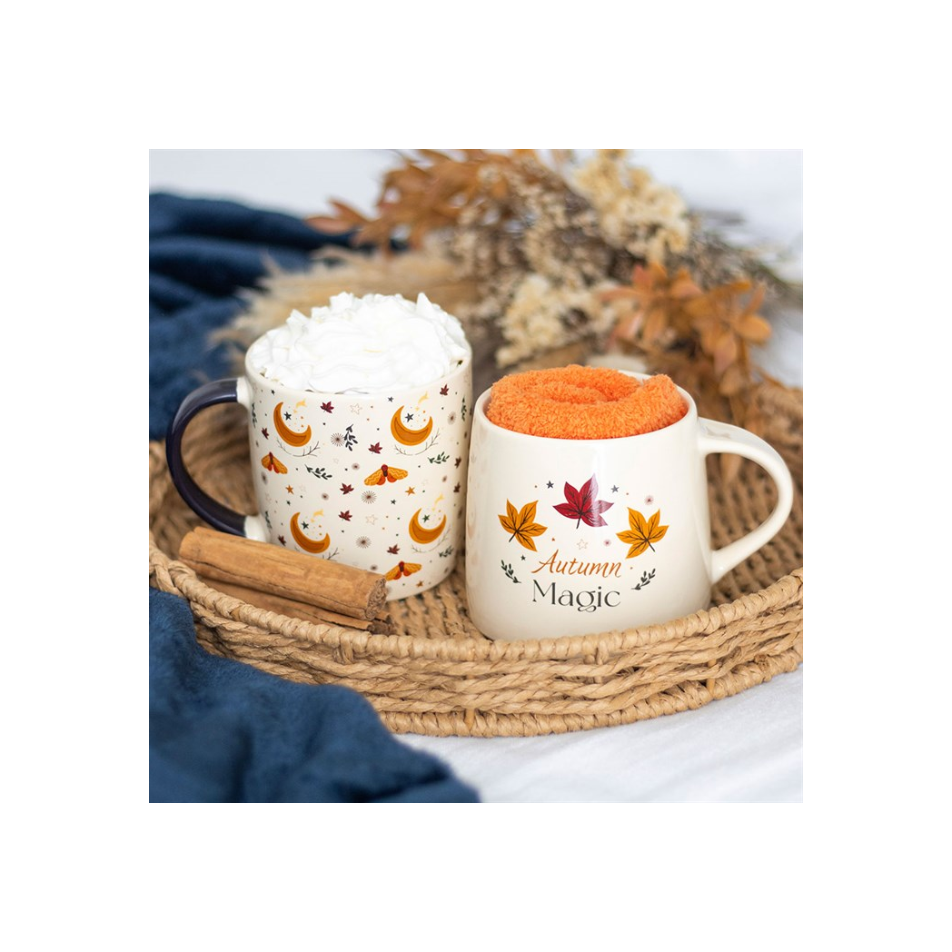 Autumn Magic Harvest Moon Print Mug