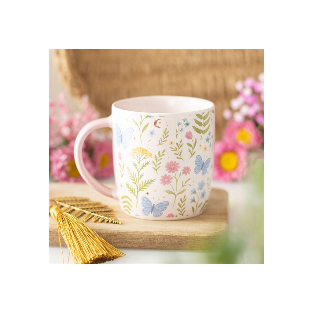 Luna Bloom Floral Print Mug