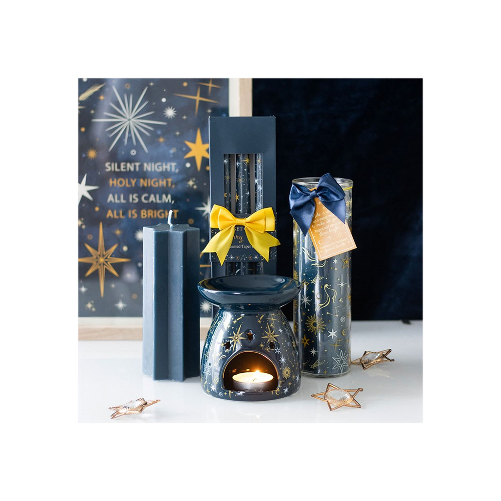 Starry Night Cinnamon & Blackberry Tube Candle