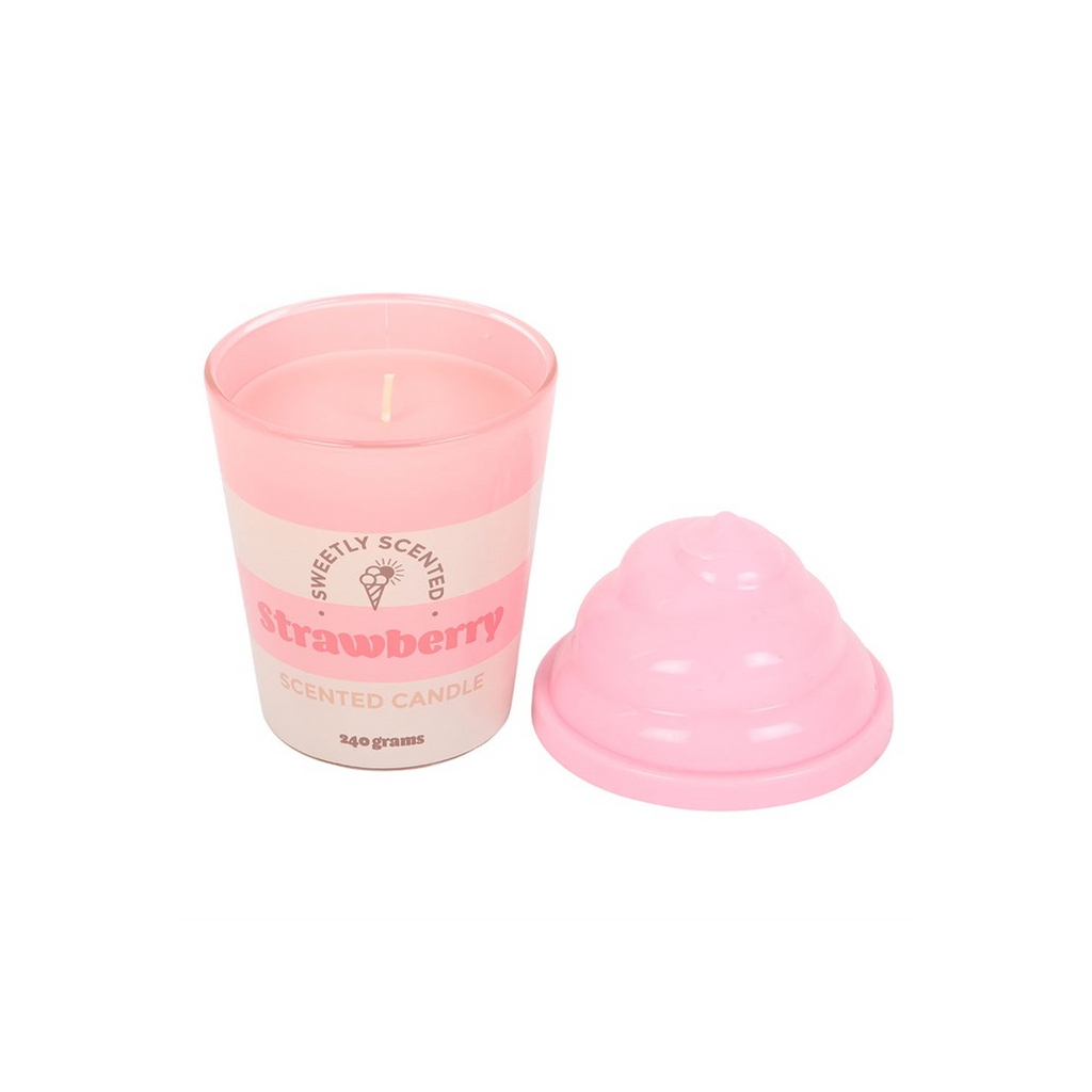 Strawberry Ice Cream Scented Candle