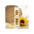 Set of 3 Sunflower Taper Candles